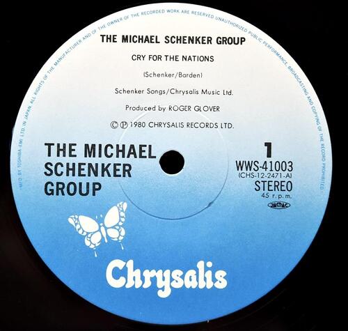 The Michael Schenker Group [마이클 쉥커 그룹] – Cry For The Nations ㅡ 중고 수입 오리지널 아날로그 LP