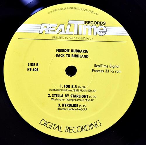 Freddie Hubbard [프레디 허버드] – Back To Birdland - 중고 수입 오리지널 아날로그 LP