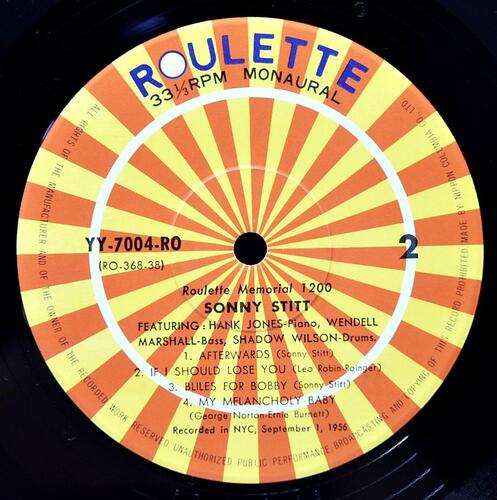 Sonny Stitt [소니 스팃] - Sonny Stitt Sonny Stitt Sonny Stitt Sonny Stitt - 중고 수입 오리지널 아날로그 LP