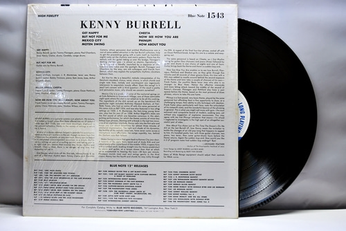 Kenny Burrell [케니 버렐] ‎- Kenny Burrell - 중고 수입 오리지널 아날로그 LP