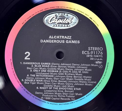 Alcatrazz [알카트래즈] – Dangerous Games ㅡ 중고 수입 오리지널 아날로그 LP