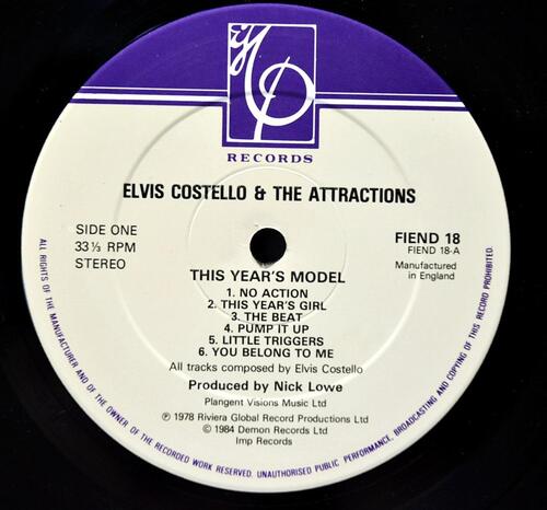 Elvis Costello [엘비스 코스텔로] – This Year&#039;s Model ㅡ 중고 수입 오리지널 아날로그 LP