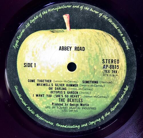 The Beatles [비틀즈] - Abbey Road (Red Vinyl) ㅡ 중고 수입 오리지널 아날로그 LP