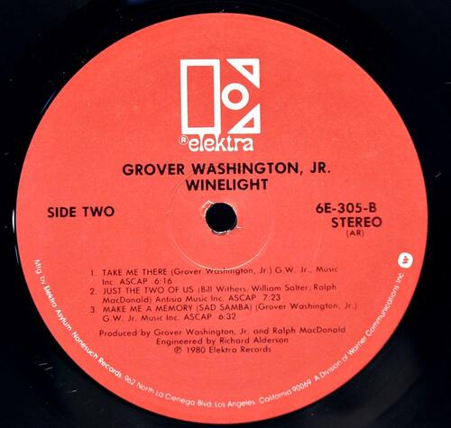 Grover Washington Jr. [그로버 워싱턴 주니어] - Winelight - 중고 수입 오리지널 아날로그 LP