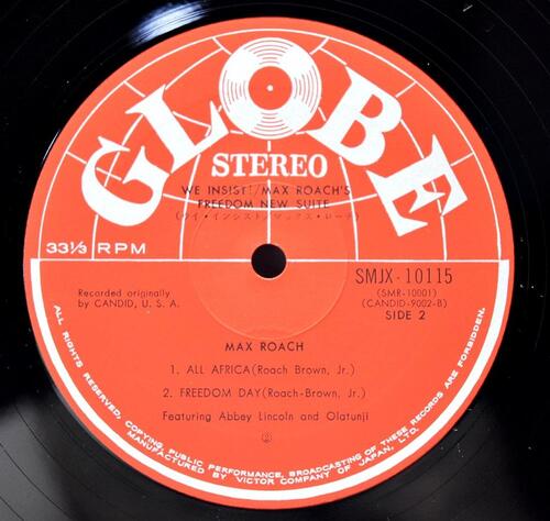 Max Roach [맥스 로치] ‎- We Insist! Max Roach&#039;s Freedom Now Suite - 중고 수입 오리지널 아날로그 LP