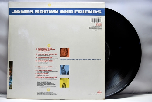 James Brown [제임스 브라운] – James Brown &amp; Friends - Soul Session Live ㅡ 중고 수입 오리지널 아날로그 LP