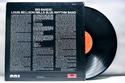 Louis Bellson, Mills Blue Rhythm Band [루이 밸슨, 밀스 블루 리듬 밴드] – Big Bands! - 중고 수입 오리지널 아날로그 LP