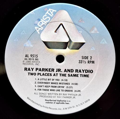 Ray Parker Jr. And Raydio [레이 파커 주니어, 레이디오] – Two Places At The Same Time ㅡ 중고 수입 오리지널 아날로그 LP