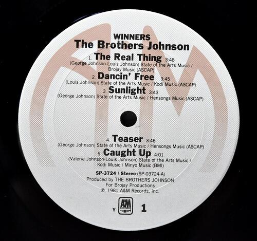The Brothers Johnson [브라더스 존슨] – Winners ㅡ 중고 수입 오리지널 아날로그 LP