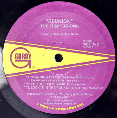 The Temptations [템테이션즈] - Reunion - 중고 수입 오리지널 아날로그 LP