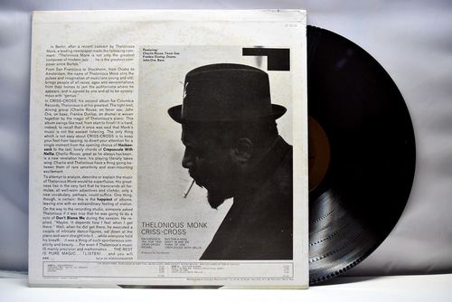 Thelonious Monk [델로니어스 몽크]‎ – Criss-Cross - 중고 수입 오리지널 아날로그 LP