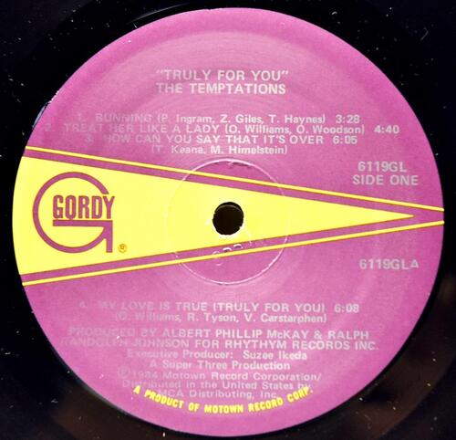 The Temptations [템테이션즈] - Truly For You - 중고 수입 오리지널 아날로그 LP