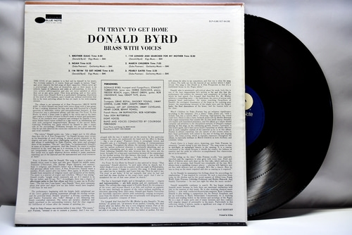 Donald Byrd [도날드 버드] ‎– I&#039;m Tryin&#039; To Get Home - Brass With Voices - 중고 수입 오리지널 아날로그 LP