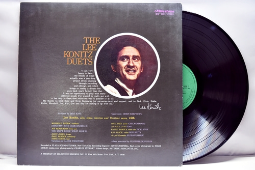 Lee Konitz [리 코니츠] – Duets - 중고 수입 오리지널 아날로그 LP