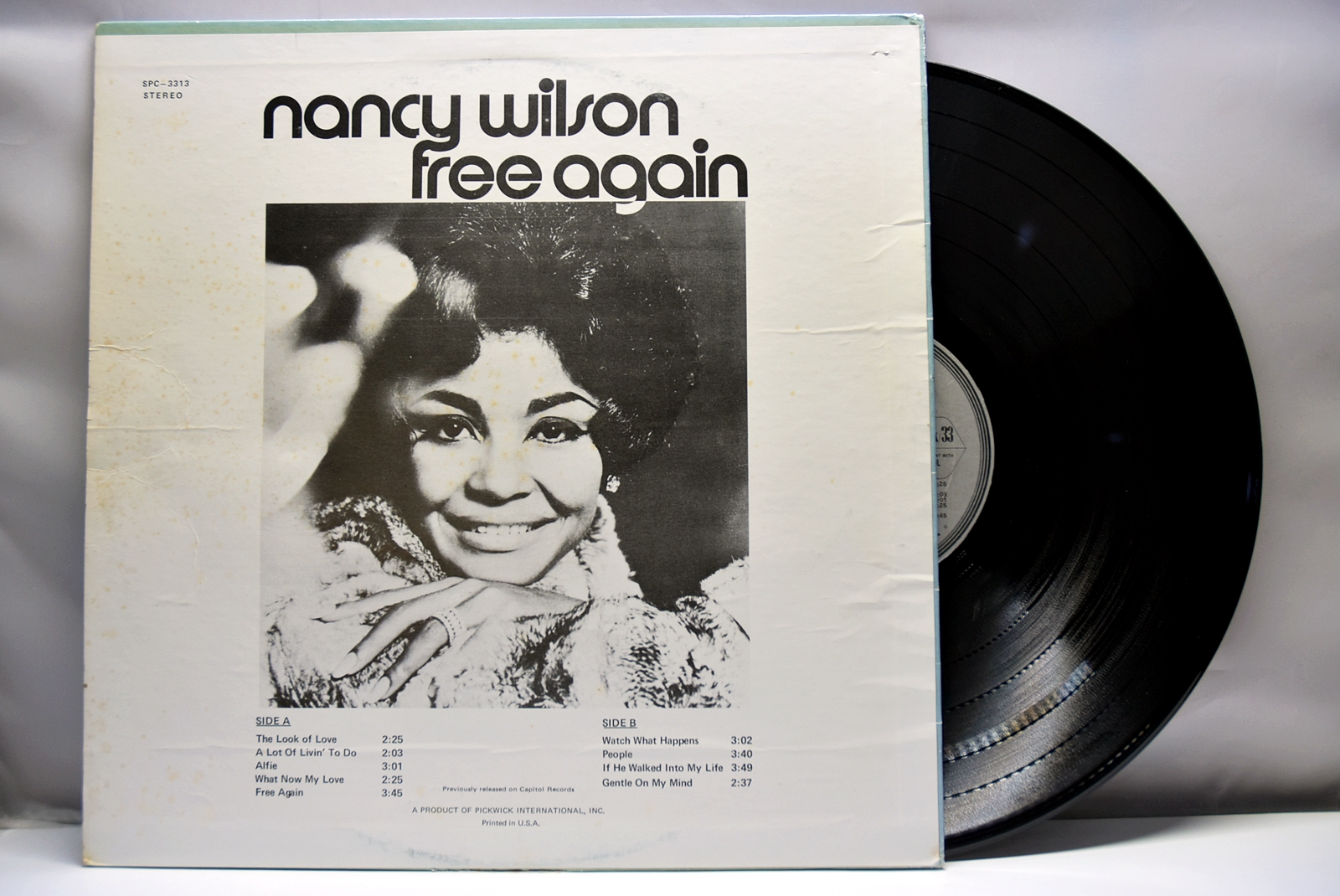 Nancy Wilson [낸시 윌슨] – Free Again - 중고 수입 오리지널 아날로그 LP