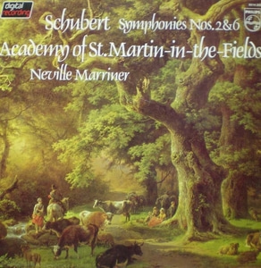 [고정가상품] Schubert- Symphony Nos.2&amp;6- Marriner 중고 수입 오리지널 아날로그 LP