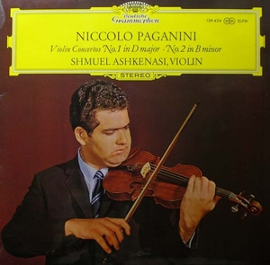 [고정가상품] Paganini- Violin Concerto Nos.1&amp;2- Shmuel Ashkenasi 중고 수입 오리지널 아날로그 LP