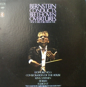 [고정가상품] Beethoven- Overtures- Bernstein 중고 수입 오리지널 아날로그 LP