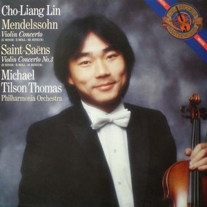 Mendelssohn/Saint-Saens- Violin Concertos-Cho-Liang Lin 중고 수입 오리지널 아날로그 LP