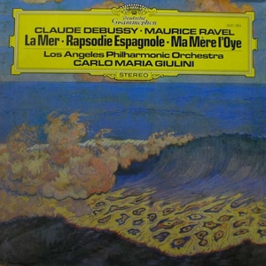 Debussy/Ravel-La Mer/Ma Mere l`Oye/Rapsodie Espagnole-Giulini 중고 수입 오리지널 아날로그 LP