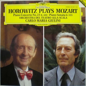 Mozart- Piano Concerto No.23 외- Horowitz/Giulini 중고 수입 오리지널 아날로그 LP