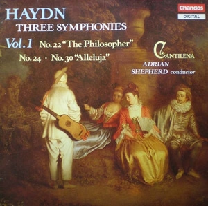 Haydn-Symphony Nos.22, 24, 30 - Shepherd 중고 수입 오리지널 아날로그 LP