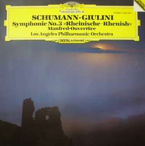 Schumann- Symphony No.3 외- Giulini 중고 수입 오리지널 아날로그 LP