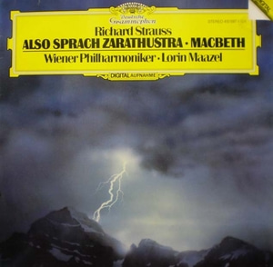 R.Strauss- Also Sparach Zarathustra/Macbeth - Maazel 중고 수입 오리지널 아날로그 LP