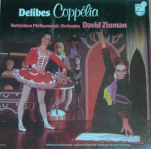 Delibes - Coppelia 전곡 - David Zinman 2LP 중고 수입 오리지널 아날로그 LP