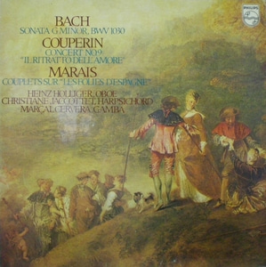 Bach - Oboe Sonata 外 - Heinz Holliger 중고 수입 오리지널 아날로그 LP