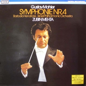 Mahler- Symphony No.4- Zubin Mehta 중고 수입 오리지널 아날로그 LP