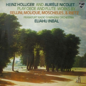 Bellini/Molique/Moscheles/Rietz- Oboe Concertos 외- Holliger/Nicolet/Inbal 중고 수입 오리지널 아날로그 LP