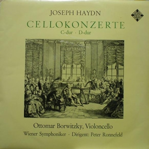 Haydn- Cello Concertos- Borwitzky/Ronnefeld 중고 수입 오리지널 아날로그 LP