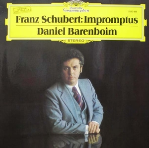 Schubert- Impromptus- Barenboim 중고 수입 오리지널 아날로그 LP