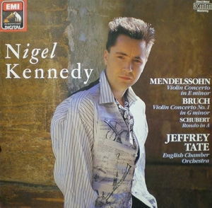 Mendelsshon/Bruch/ Schubert-Violin Concerto 외- Nigel Kennedy 중고 수입 오리지널 아날로그 LP