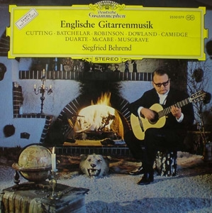 English Guitar Music- Siegfried Behrend 중고 수입 오리지널 아날로그 LP