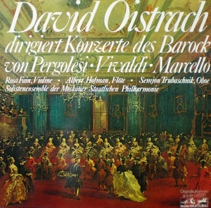 Pergolesi/Marcello/ Vivaldi-Violin Concerto/Oboe Concerto 외 -Oistrakh 중고 수입 오리지널 아날로그 LP