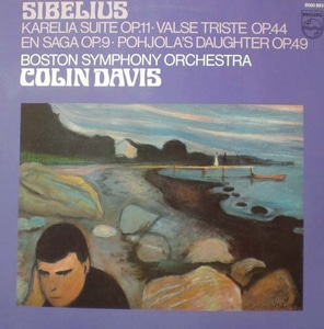 Sibelius-Karelia suite 외-Davis 중고 수입 오리지널 아날로그 LP