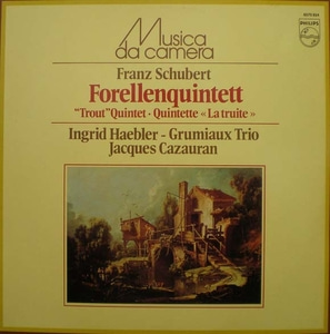 Schubert-Piano Quintet in A, The Trout- Haebler/Grumiaux 외 중고 수입 오리지널 아날로그 LP