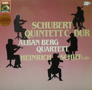 Schubert-String Quintett-Schiff/Alban Berg Quartett 중고 수입 오리지널 아날로그 LP