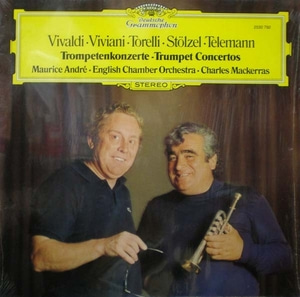 Vivaldi/Torelli-Trumpet Concertos-Andre/Bilgram/Sillem/Mackerras 중고 수입 오리지널 아날로그 LP