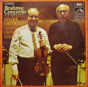 Brahms- Violin Concerto- Oistrakh/Szell 중고 수입 오리지널 아날로그 LP