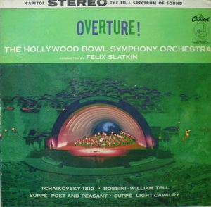 Tchaikovsky/Rossini/Suppe-1812 Overture 외-Slatkin 중고 수입 오리지널 아날로그 LP