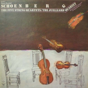 Schoenberg- The Five String Quartets- Juilliard String Quartet (3LP Box) 중고 수입 오리지널 아날로그 LP