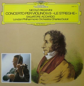 Paganini-Violin Concerto No.1외-Accardo/Dutoit 중고 수입 오리지널 아날로그 LP