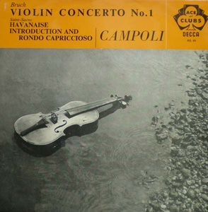 Bruch/Sanit-Saens-Violin Concerto No.1/Havanaise 외-Campoli 중고 수입 오리지널 아날로그 LP