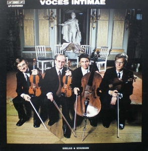 Schumann/Sibelius- String Quartets- Voces Intimae 중고 수입 오리지널 아날로그 LP