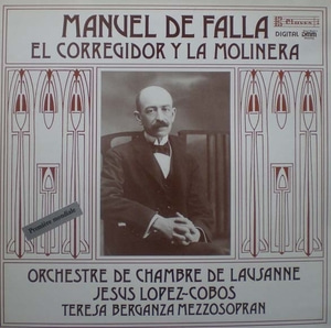 Falla-El Corregidor y la Molinera-Berganza/Lopez-Cobos 중고 수입 오리지널 아날로그 LP
