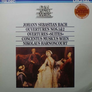 Bach-Orchestral Suite Nos. 1&amp;2-Harnoncourt 중고 수입 오리지널 아날로그 LP