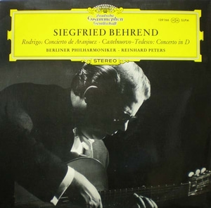 Rodrigo/Castelnuovo-Tedesco- Concierto de Aranjuez/Concerto in D- Siegfried Behrend 중고 수입 오리지널 아날로그 LP